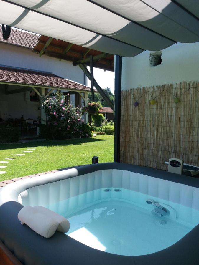 Bed and Breakfast Les Eygletieres Bourriot-Bergonce Exteriér fotografie